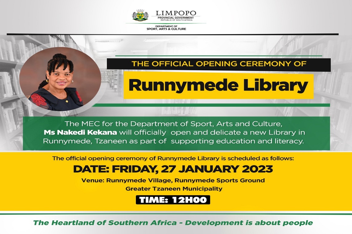 The Official Opening Ceremony of RunnyMede Library 